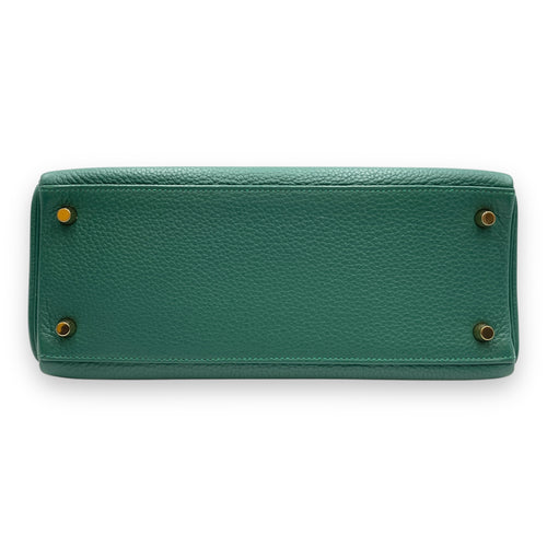 Kelly 28 Malachite in Togo, Gold hardware