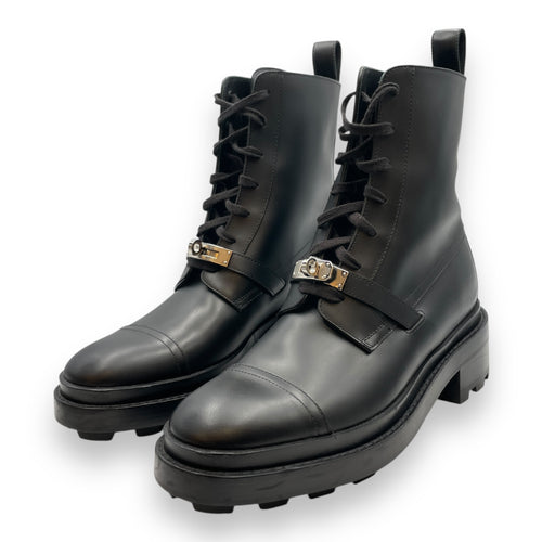 Funk 39 Black in Calfskin, Palladium hardware