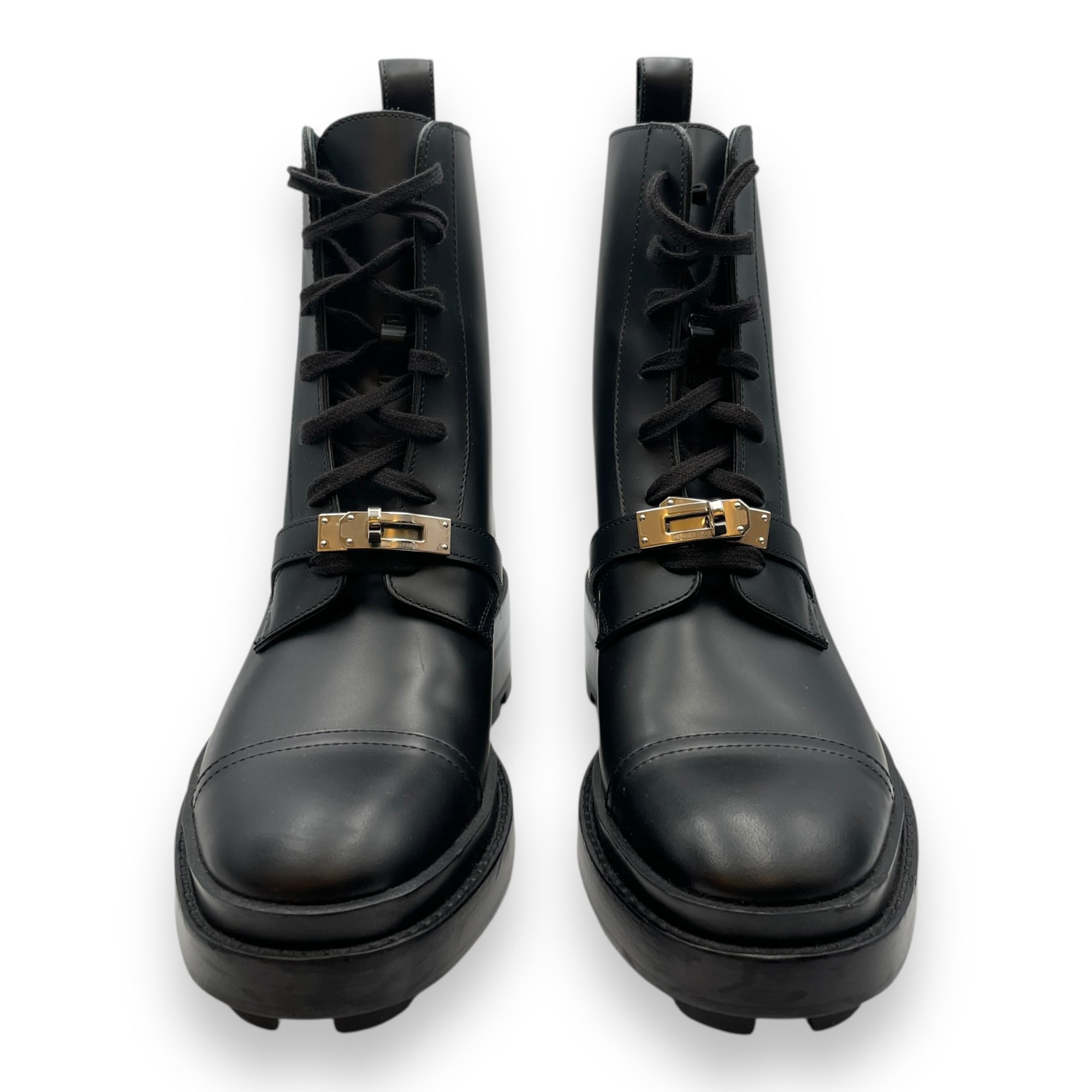 Funk 39 Black in Calfskin, Palladium hardware