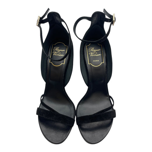 Suede  37 Black Heels Gold hardware CL2511-17273 2
