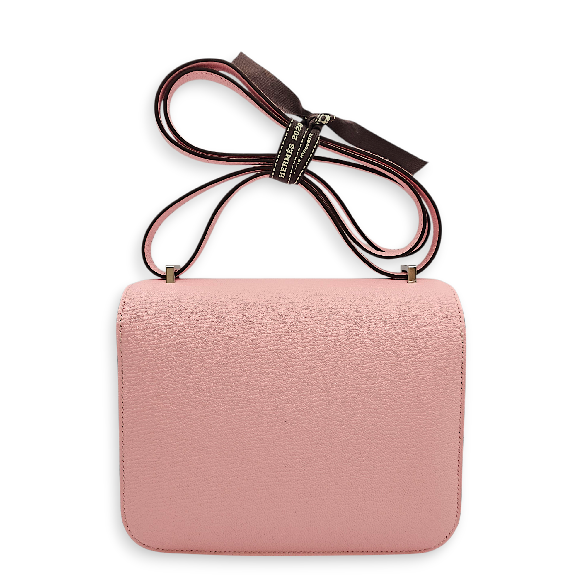 Constance Mirror 18 Rose Sakura in Chevre Mysore, Palladium hardware