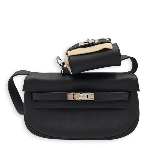 Kelly Moove Black in Swift, Palladium hardware