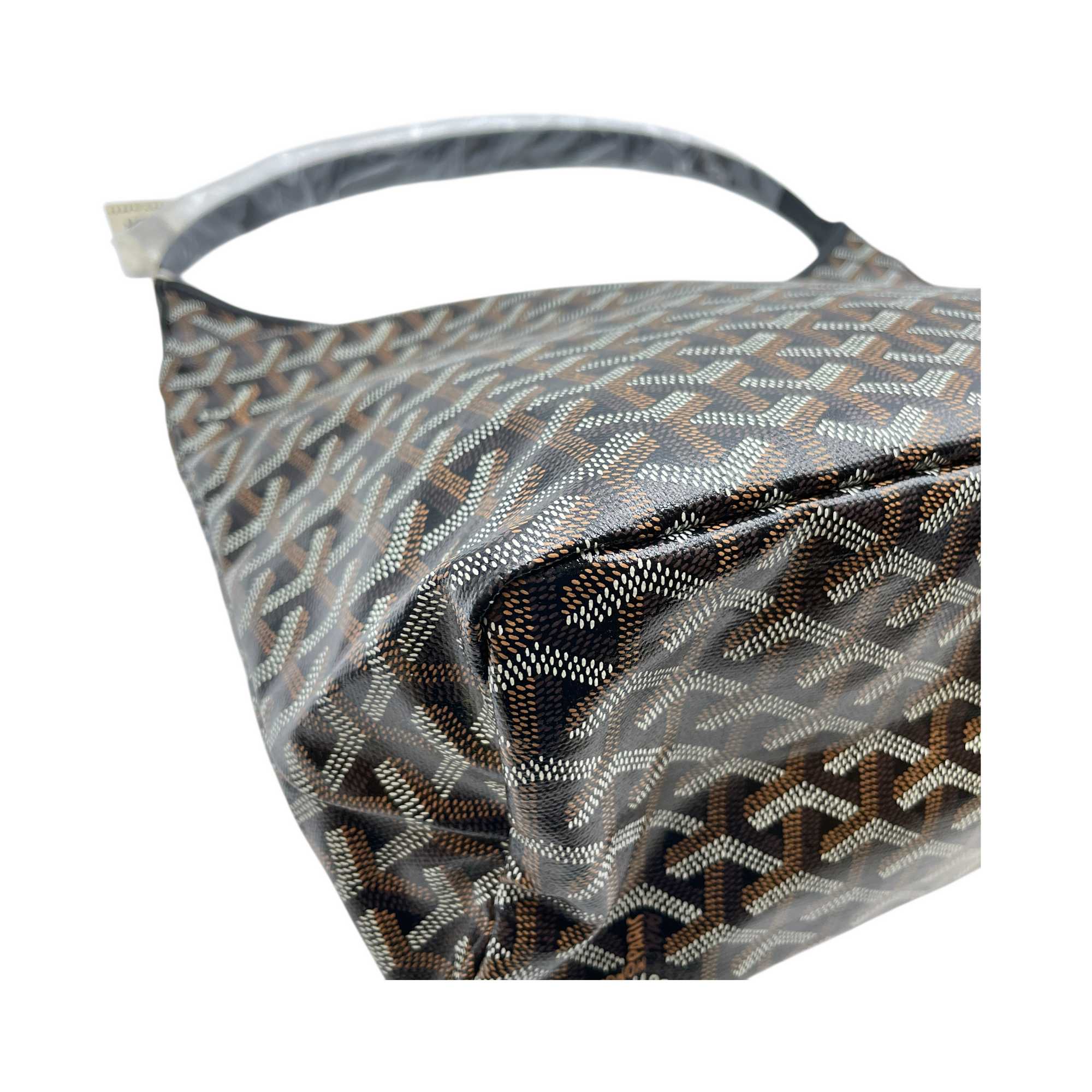 Hobo Boheme PM Black Shoulder Bag , Silver hardware