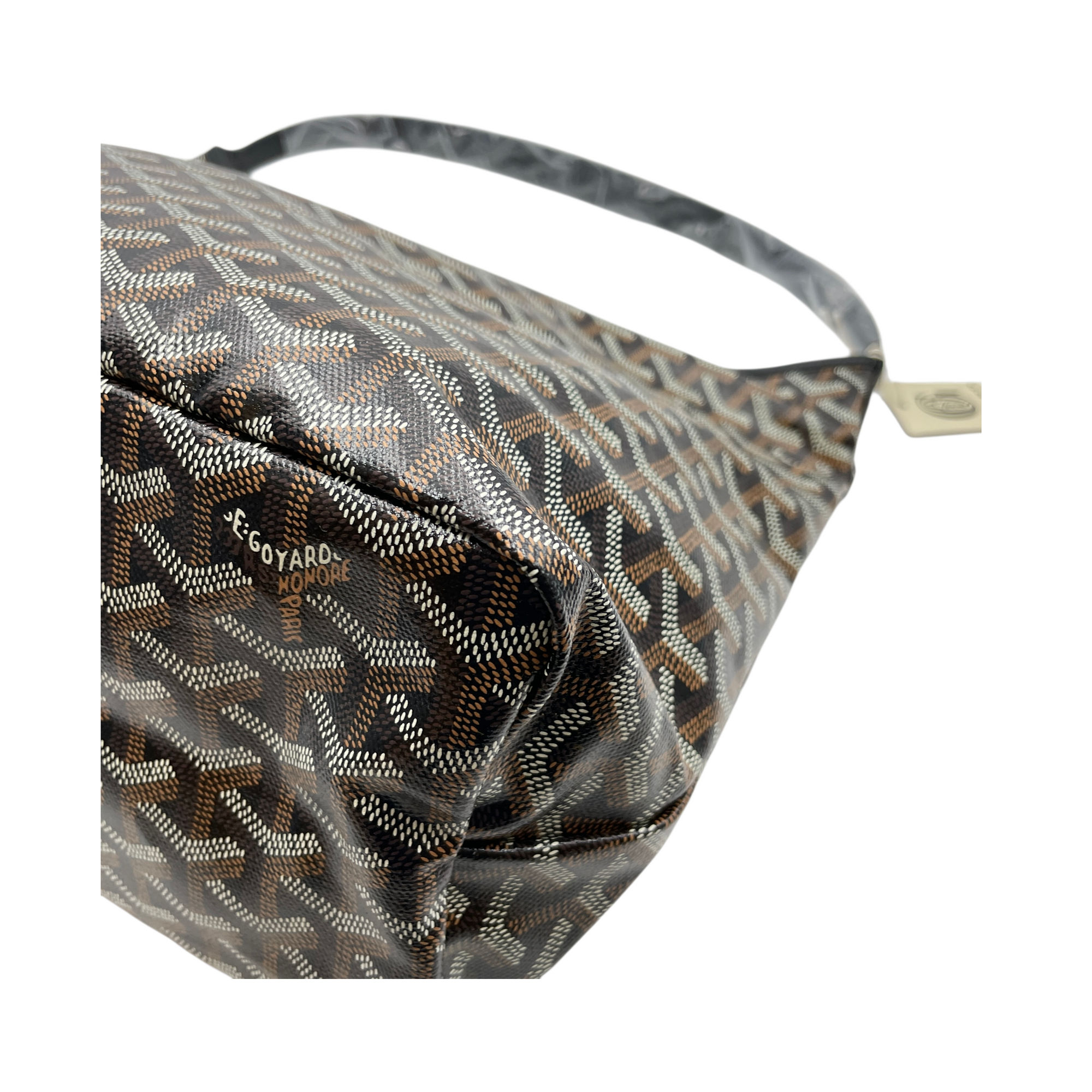 Hobo Boheme PM Black Shoulder Bag , Silver hardware