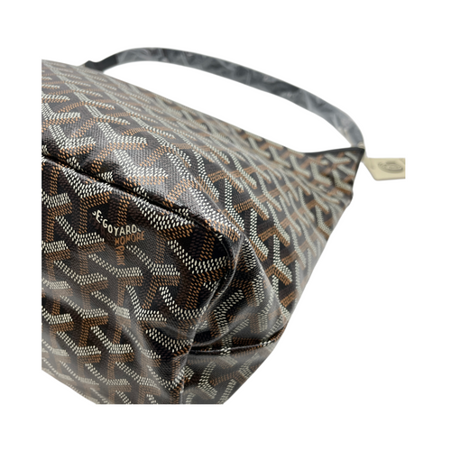 Hobo Boheme PM Black Shoulder Bag , Silver hardware