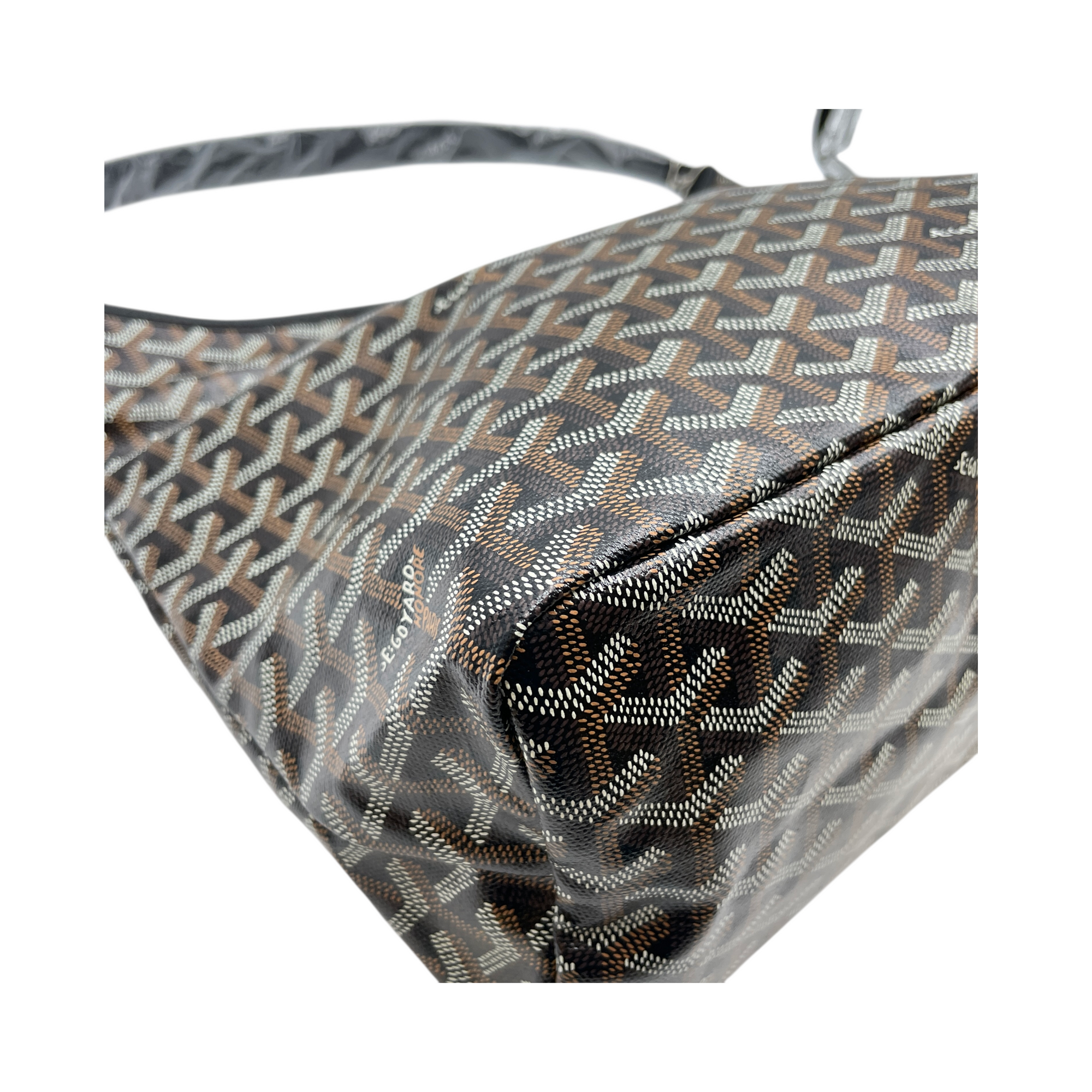 Hobo Boheme PM Black Shoulder Bag , Silver hardware