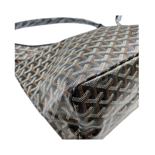 Hobo Boheme PM Black Shoulder Bag , Silver hardware