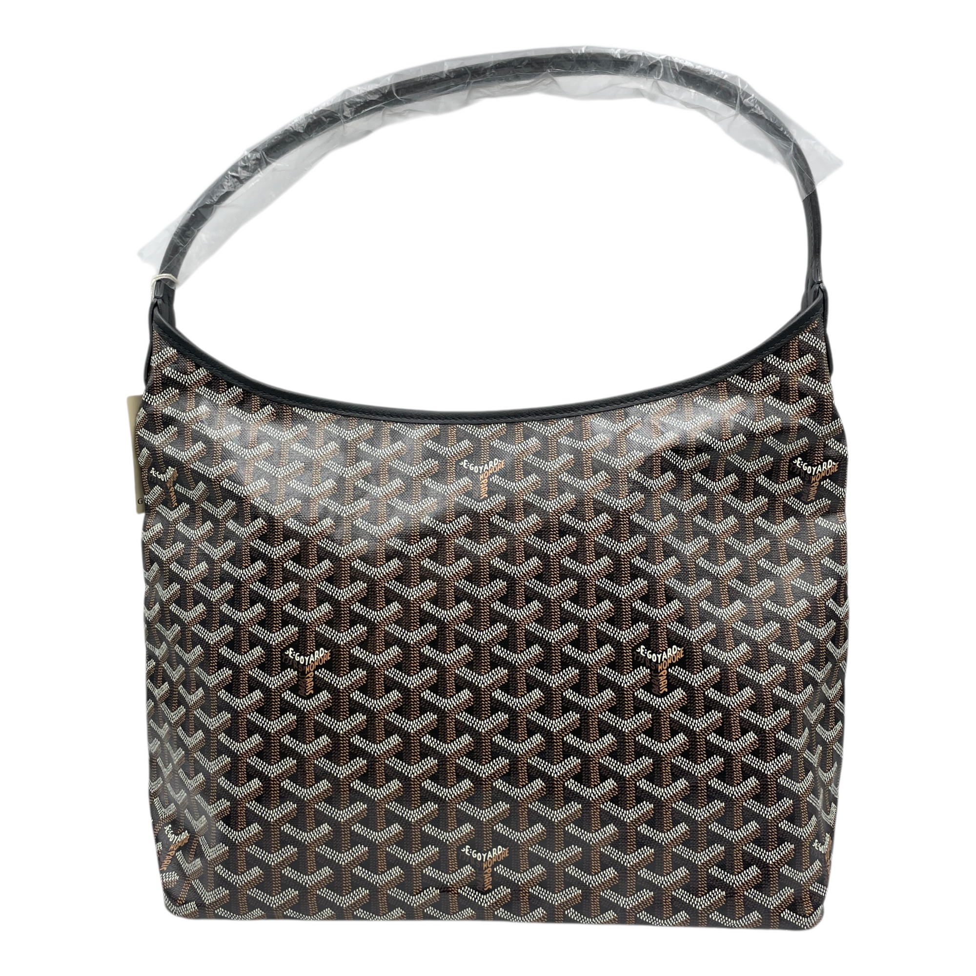 Hobo Boheme PM Black Shoulder Bag , Silver hardware