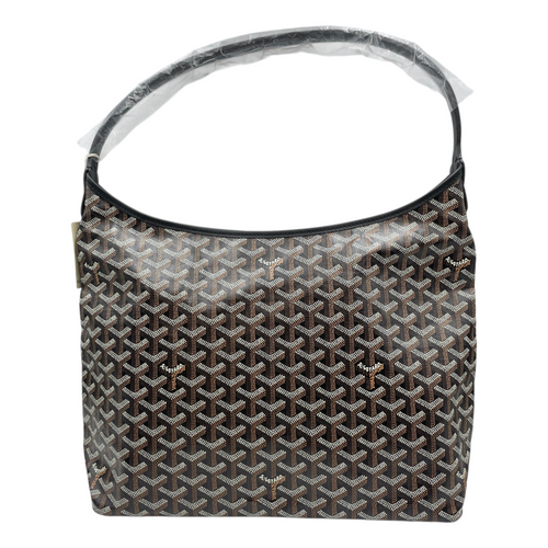 Hobo Boheme PM Black Shoulder Bag , Silver hardware