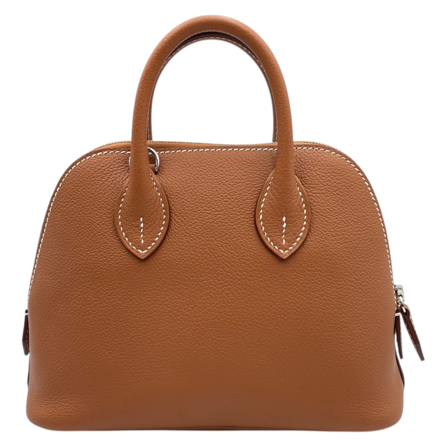 Bolide 1923 Mini Gold in Evercolor, Palladium hardware