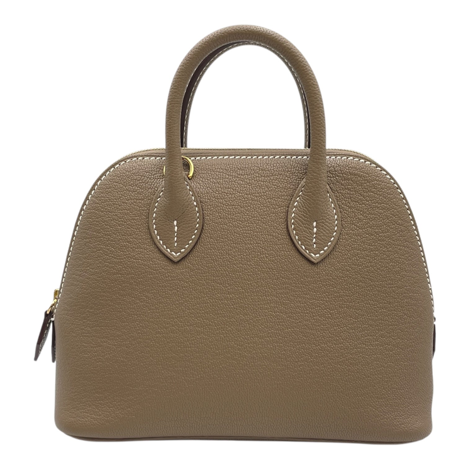 Bolide 1923 Mini Etoupe in Chevre Mysore, Gold hardware