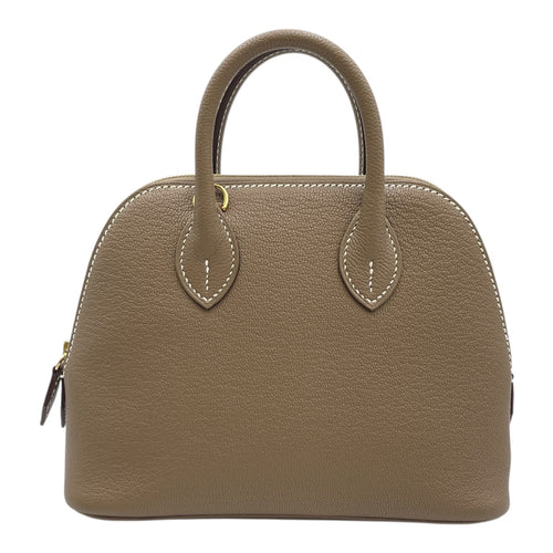 Bolide 1923 Mini Etoupe in Chevre Mysore, Gold hardware