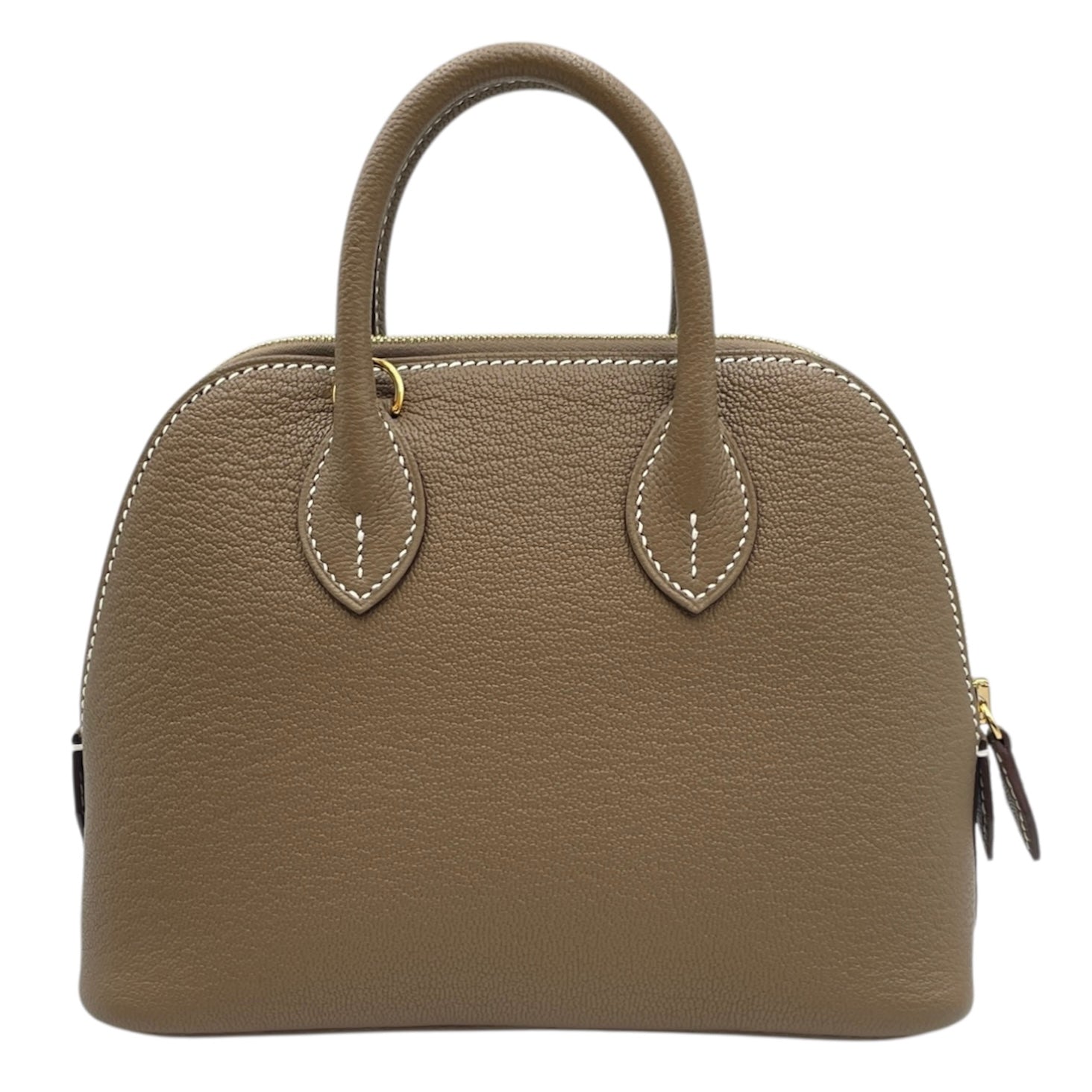 Bolide 1923 Mini Etoupe in Chevre Mysore, Gold hardware