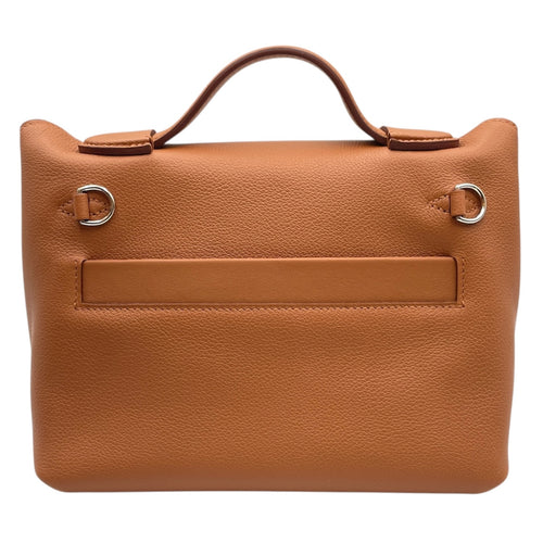 Sac 24/24 21 Gold in Evercolor, Palladium hardware