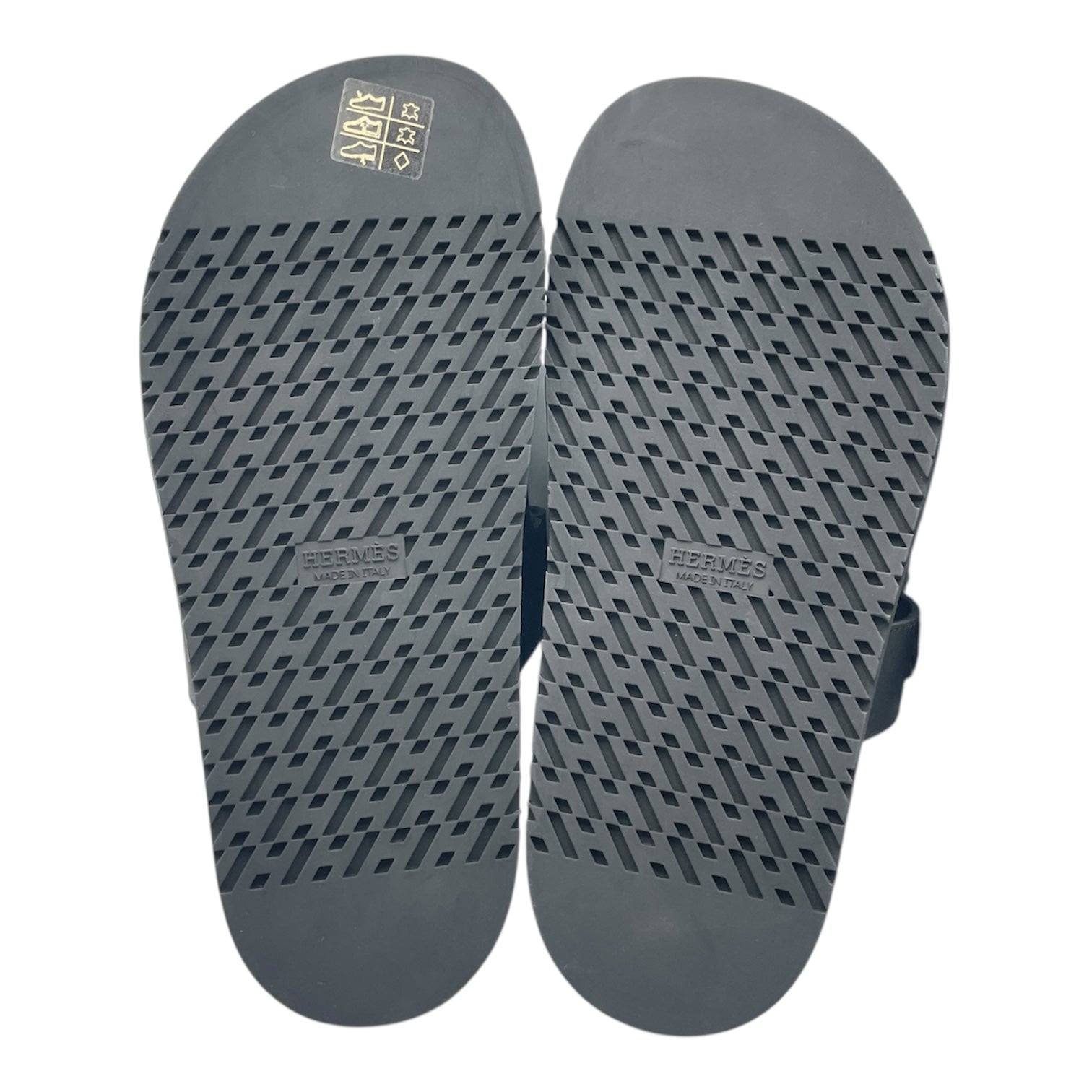 Chypre 36.5 Black Sandals in Calfskin