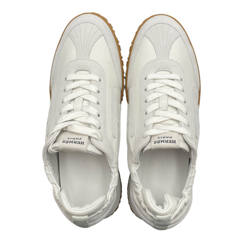 Jet 38.5 Blanc Sneakers in Calfskin