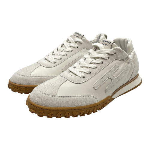 Jet 38.5 Blanc Sneakers in Calfskin