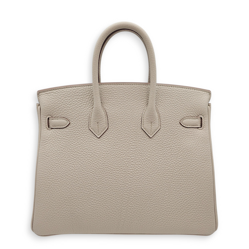 Birkin 25 Beton in Togo, Palladium hardware