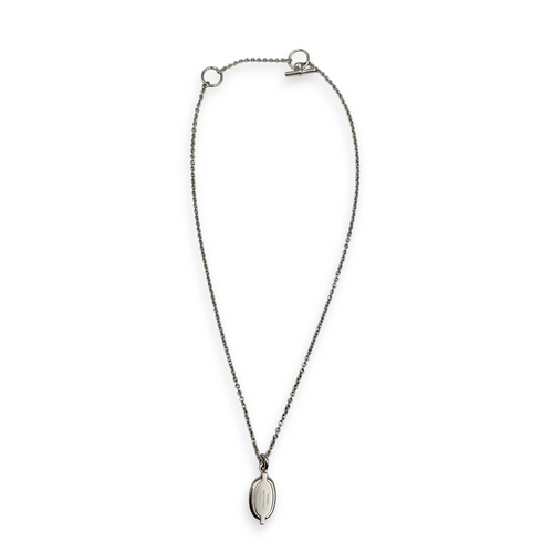 Maillon Mini Black Pendant , Palladium hardware