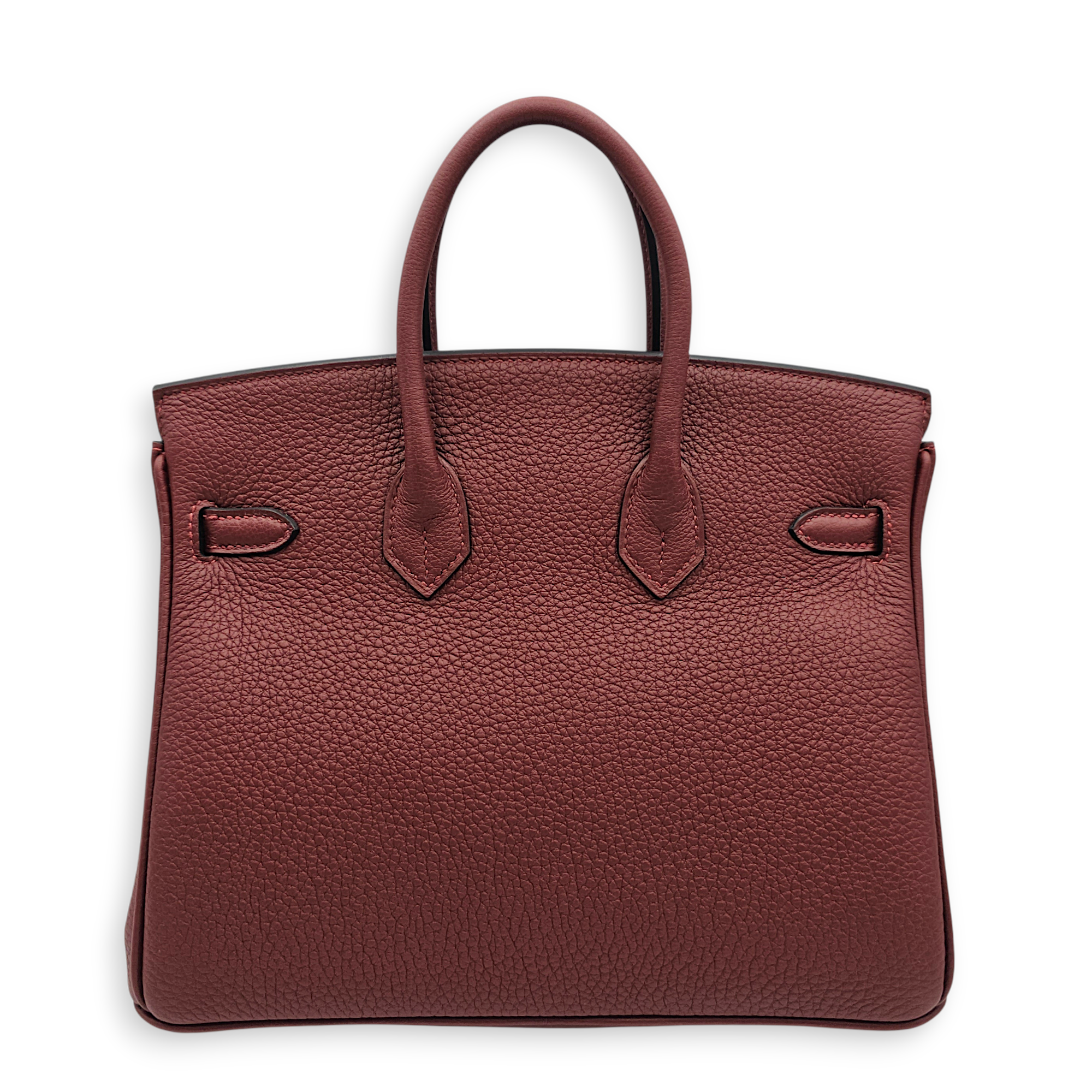 Birkin 25 Rouge H in Togo, Gold hardware