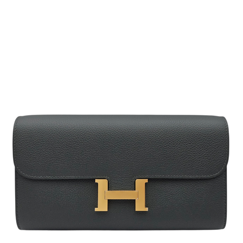 Constance To Go Vert Mangrove Crossbody Bag in Evercolor, Gold hardware