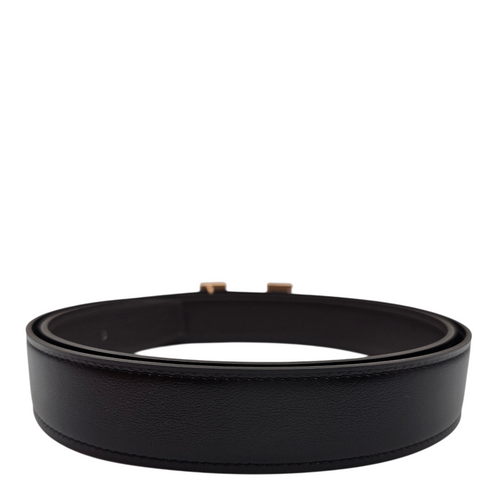 H 32mm by 95cm Black Belt Kit in Box, Rose Gold hardware