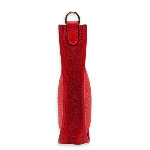 Evelyne Mini Rouge Tomate in Clemence, Palladium hardware