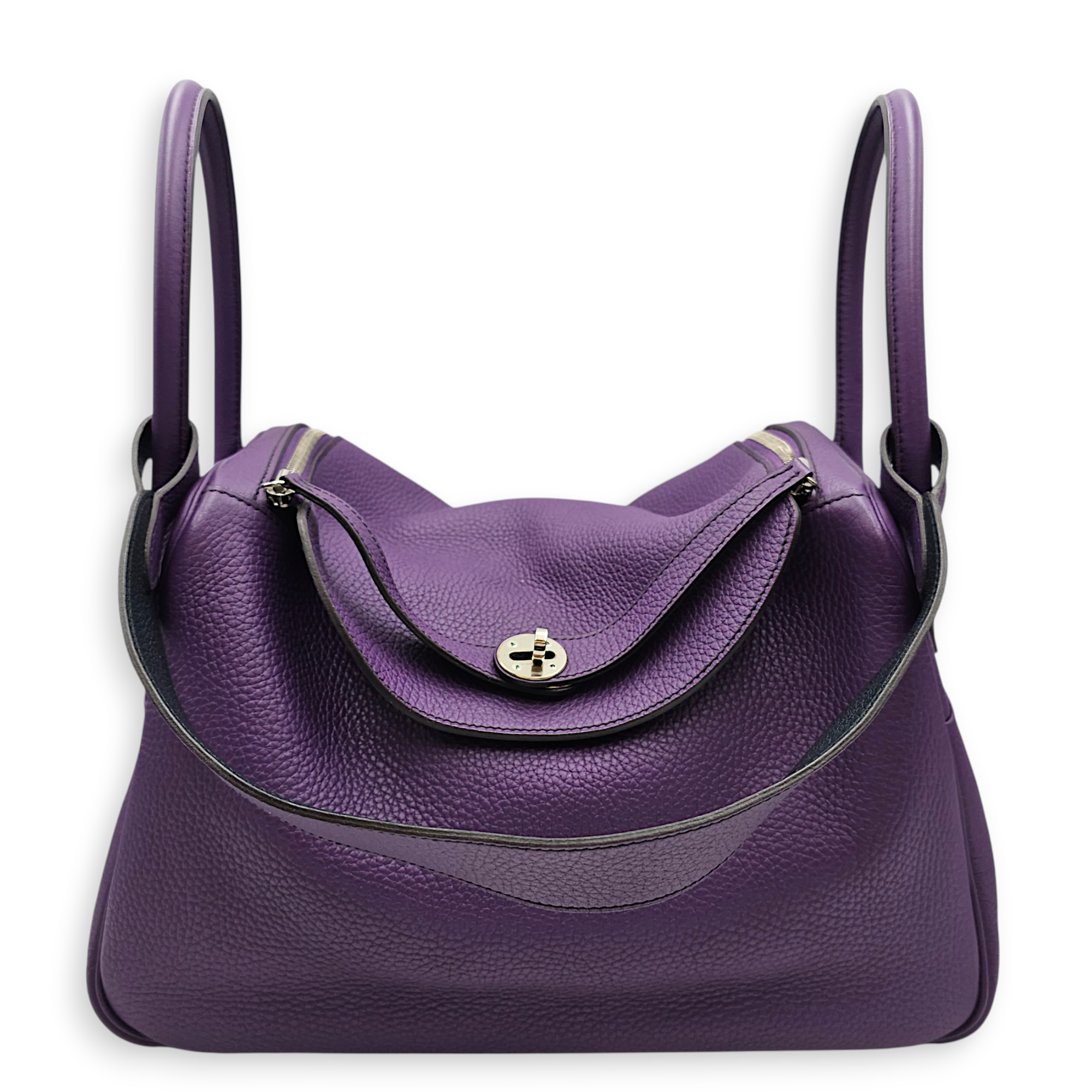 Lindy 34 Ultra Violet/Blue Obsur in Clemence, Palladium hardware