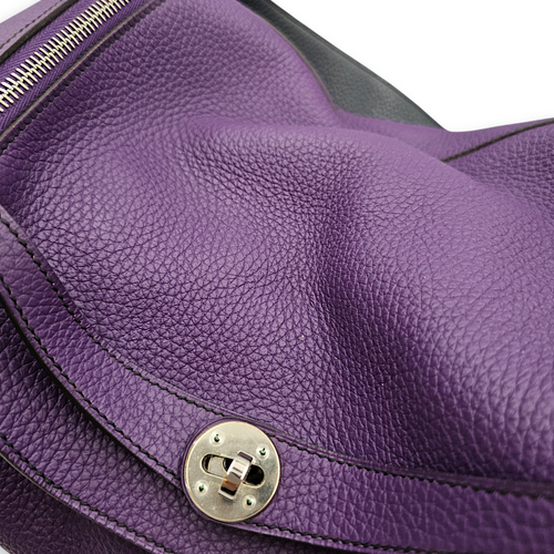 Lindy 34 Ultra Violet/Blue Obsur in Clemence, Palladium hardware