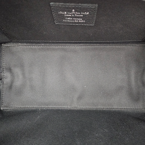 Speedy soft trunk Black Crossbody Bag in Empriente Leather, Gunmetal hardware