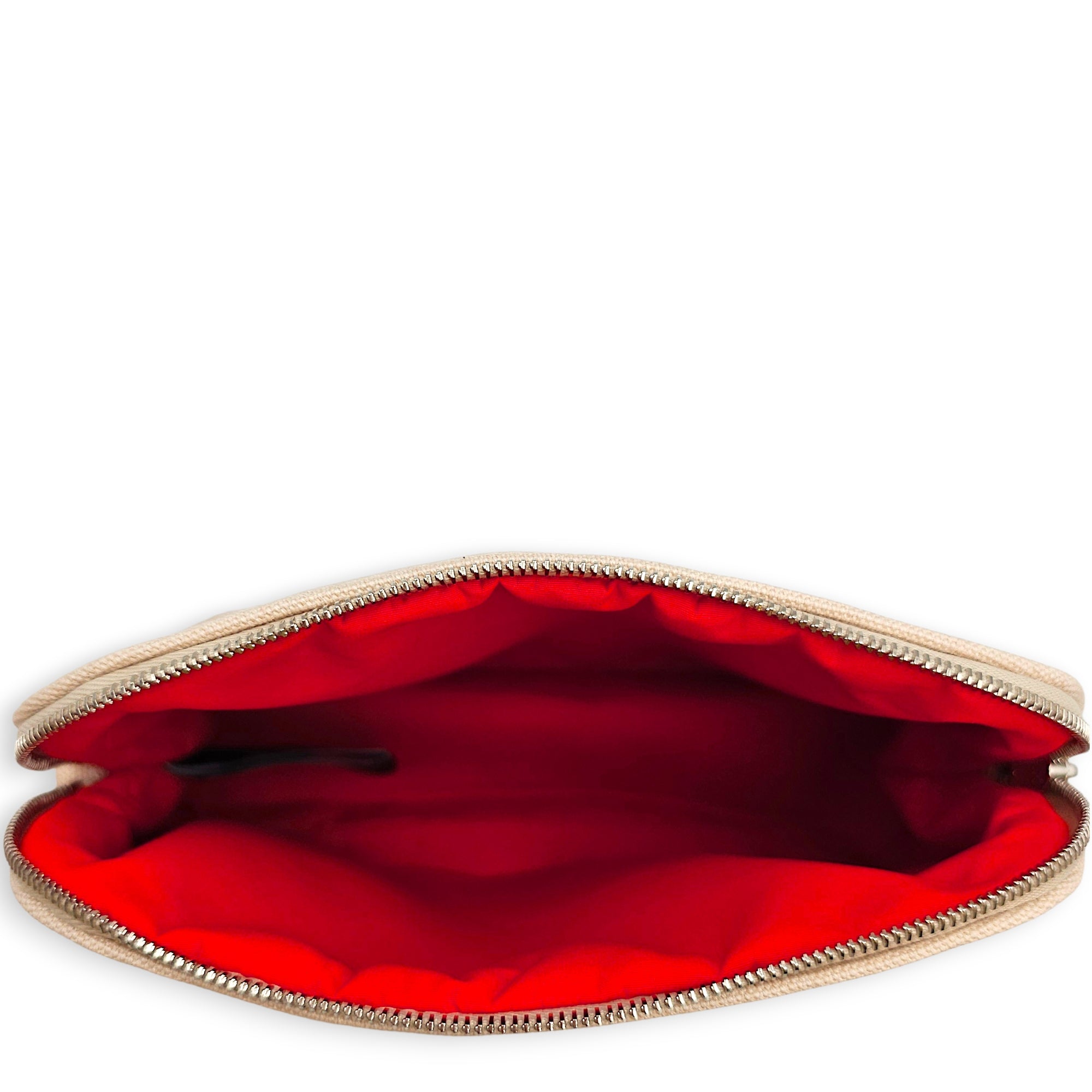 Bolide Mini Model Naturel Case in Toile, Palladium hardware