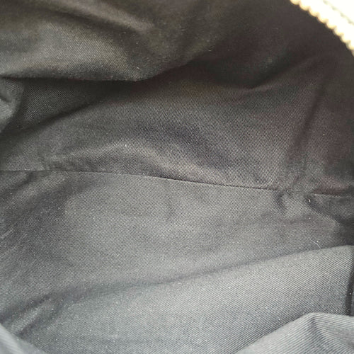 Pandora Medium Grey Messenger Bag in Canvas, Silver hardware