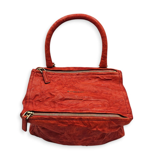 Pandora  Small Orange  Crossbody Bag Gold hardware CL2512-17813 1