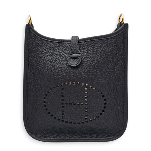 Evelyne Mini  Black in Clemence Gold hardware CL2512-17782 1