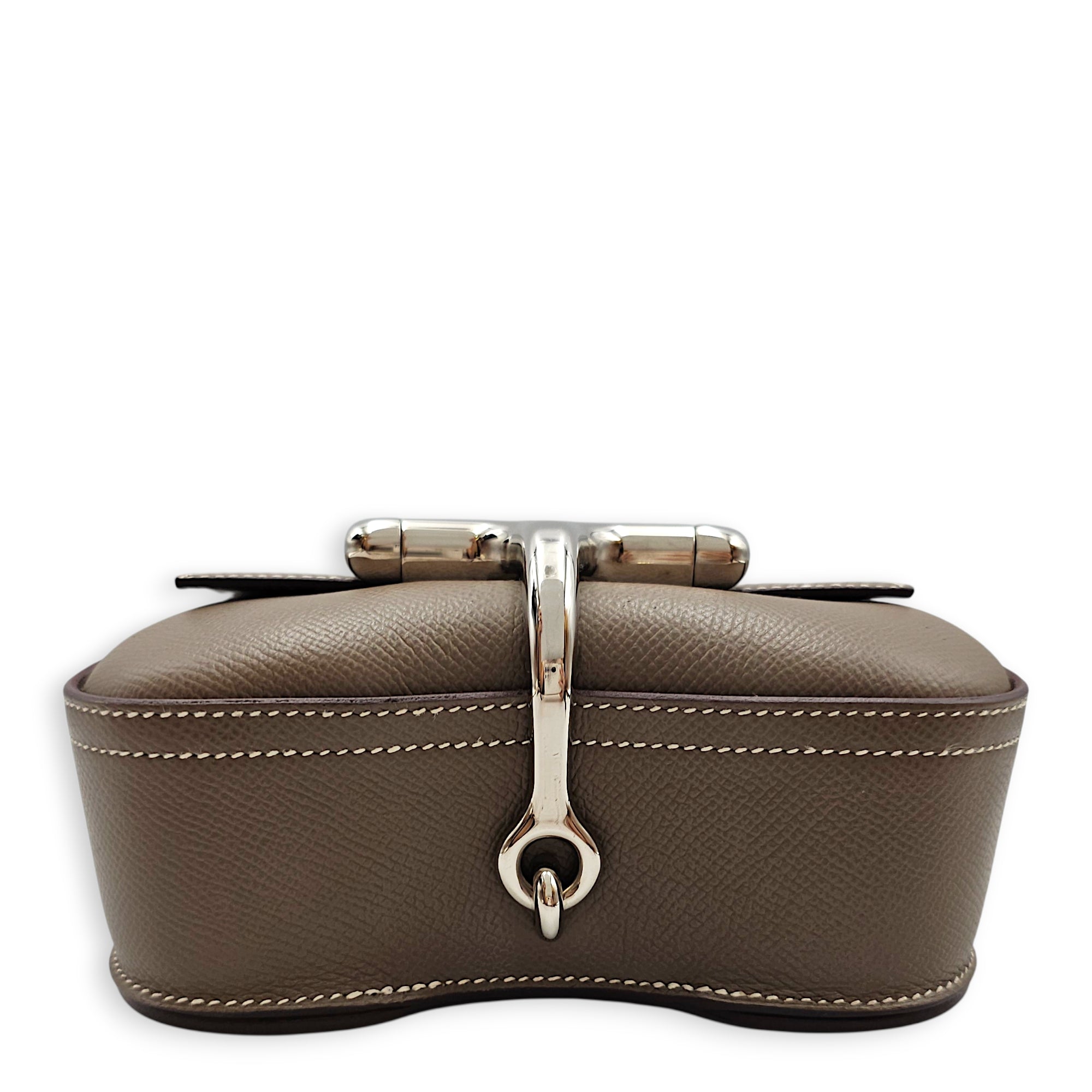 Della Cavalleria Mini Etoupe in Epsom, Palladium hardware