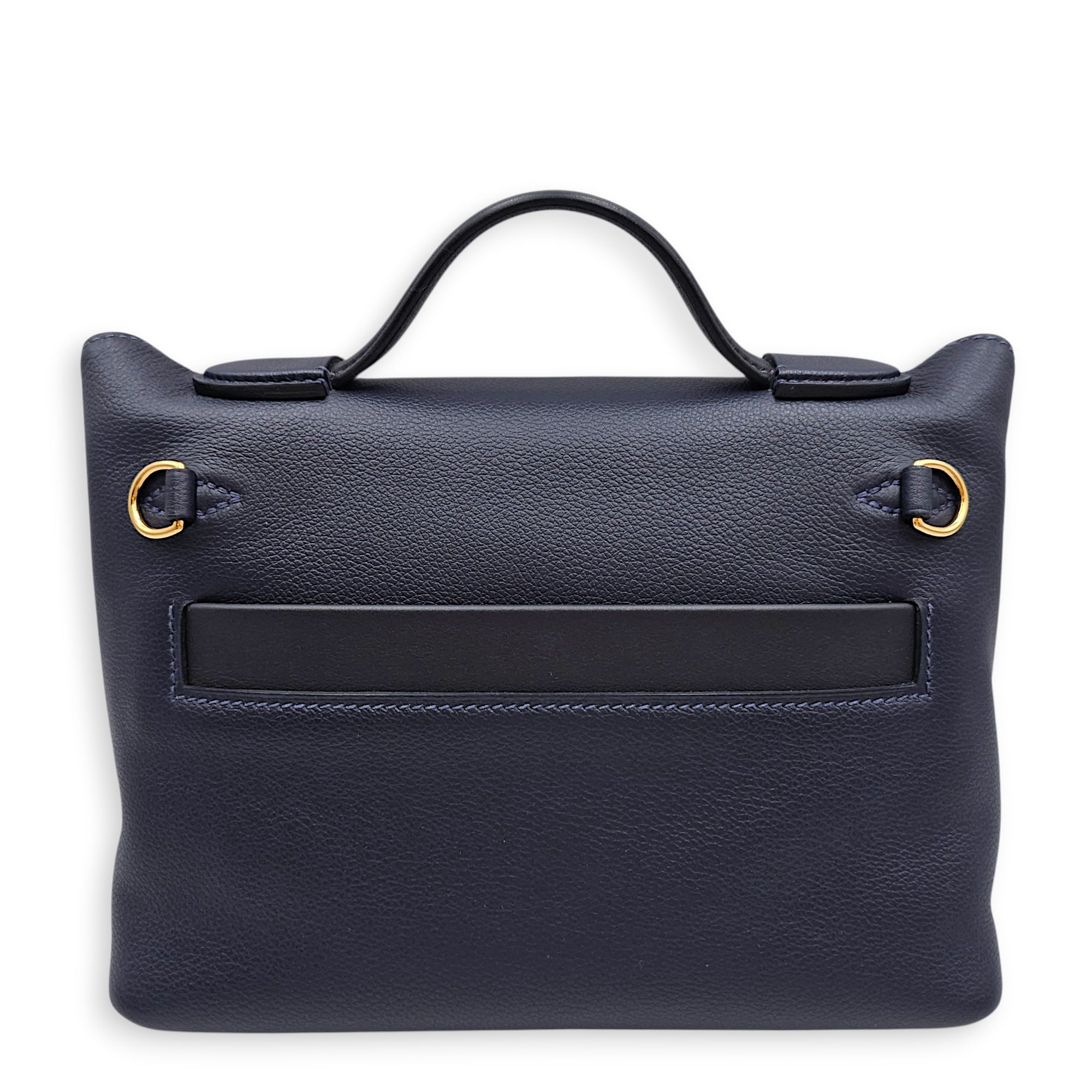 24/24-21 Blue Nuit/France in Evercolor, Gold hardware