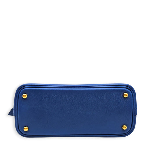Bolide 1923 Mini Blue France/Blue Sapphir in Evercolor Gold hardware