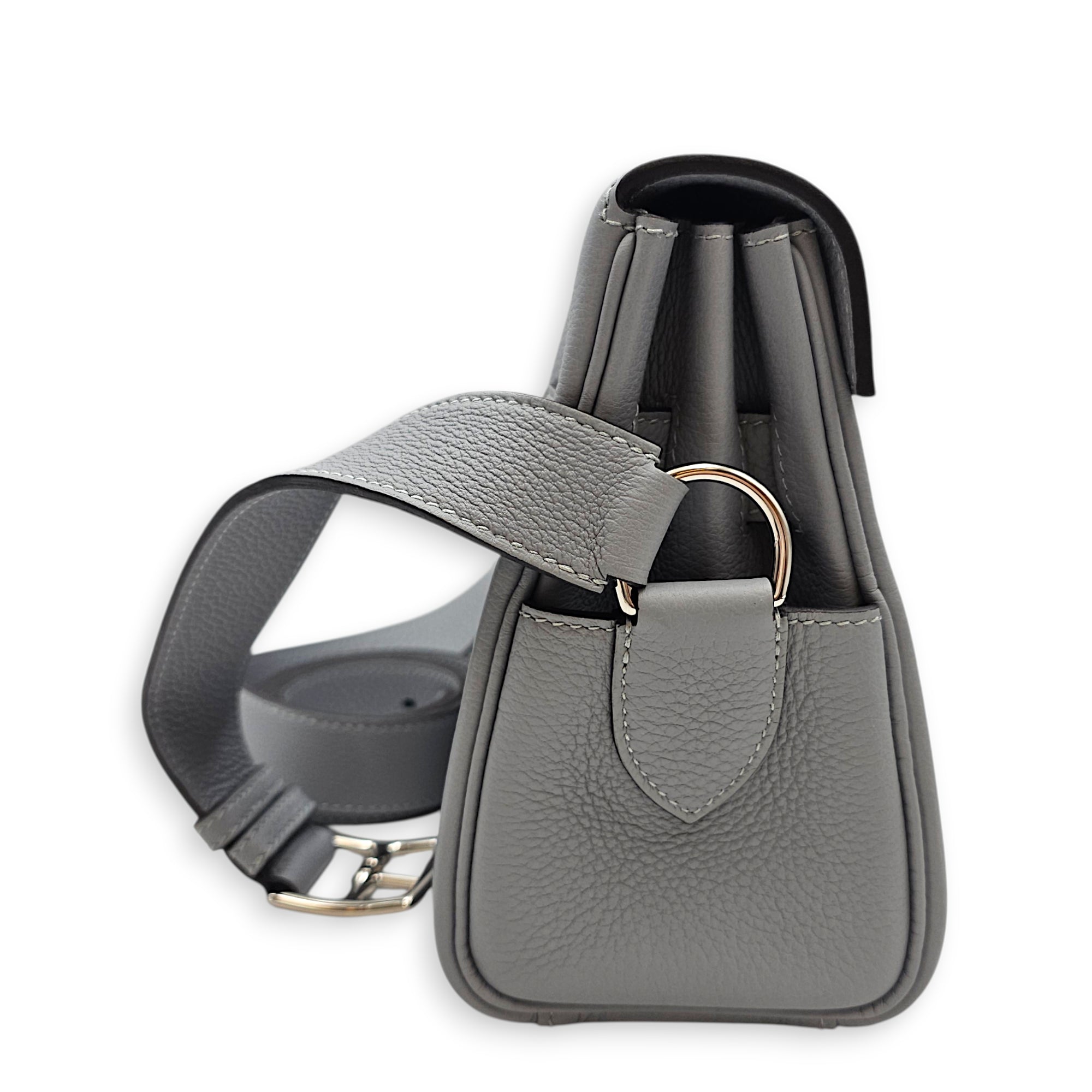 Kelly Messenger PM Gris Pantin in Togo, Palladium hardware