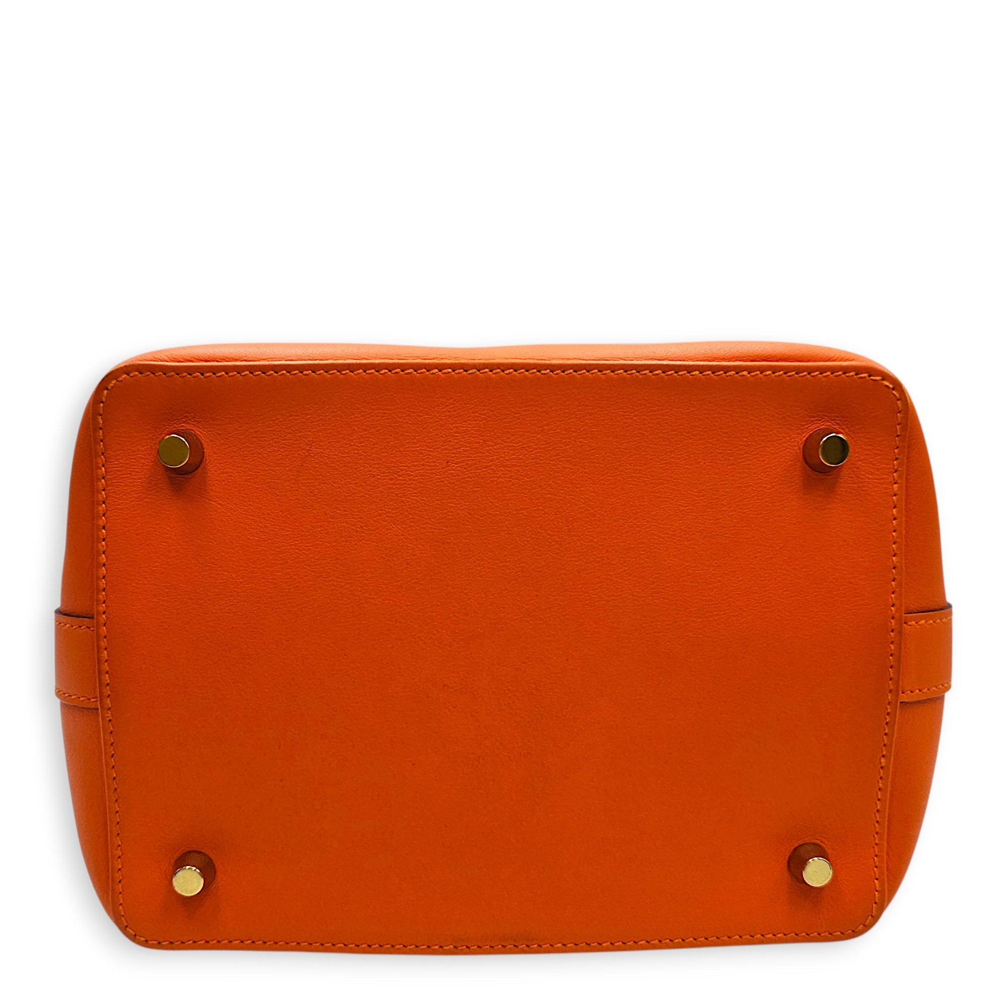Toolbox Verso 20 Orange/Vermillon in Swift Permabrass hardware