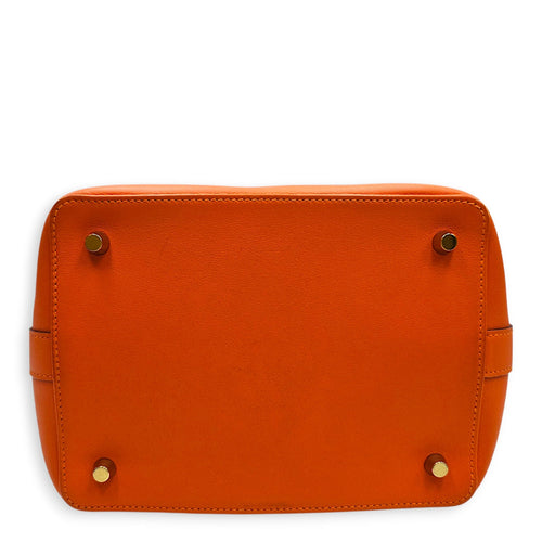 Toolbox Verso 20 Orange/Vermillon in Swift Permabrass hardware