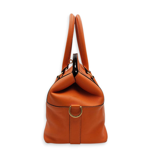 Toolbox Verso 20 Orange/Vermillon in Swift Permabrass hardware