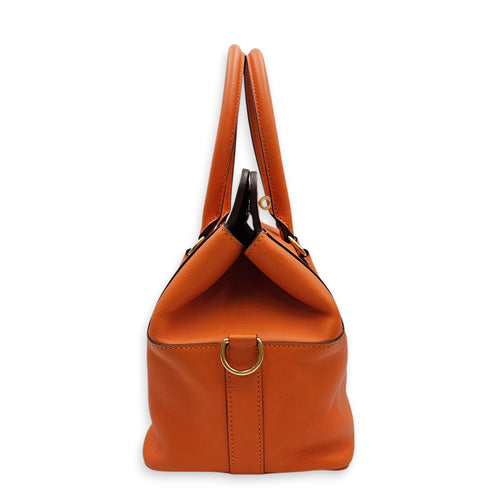 Toolbox Verso 20 Orange/Vermillon in Swift Permabrass hardware
