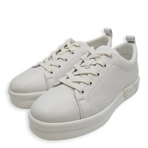 Happy 37.5 Blanc Sneakers in Calfskin
