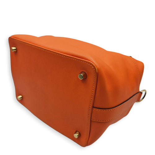 Toolbox Verso 20 Orange/Vermillon in Swift Permabrass hardware