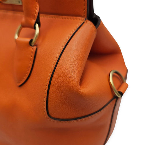 Toolbox Verso 20 Orange/Vermillon in Swift Permabrass hardware
