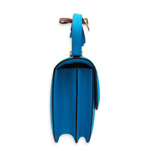 Constance 18 Blue Frida/Bordeaux-Etrusque-Ombre in Epsom, Palladium hardware