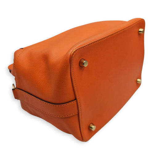 Toolbox Verso 20 Orange/Vermillon in Swift Permabrass hardware