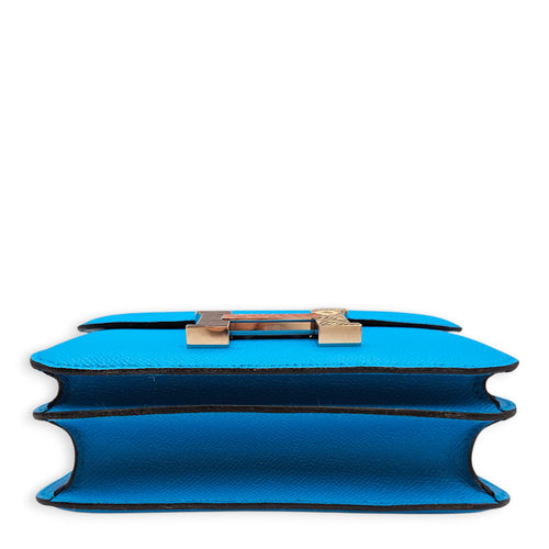 Constance 18 Blue Frida/Bordeaux-Etrusque-Ombre in Epsom, Palladium hardware