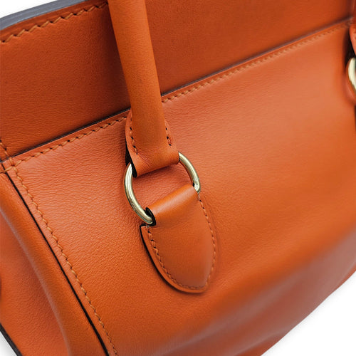Toolbox Verso 20 Orange/Vermillon in Swift Permabrass hardware