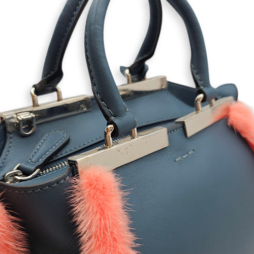 3 Jours with Fur Trimmings  Mini Multi-color  Crossbody Bag in Calfskin Silver hardware CL2512-18043 7